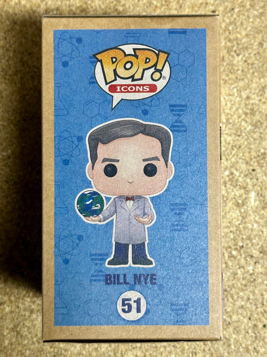Bill Nye The Science Guy #51 Signed Earth Day Vaulted Funko Pop! With JSA COA - for just $375! 