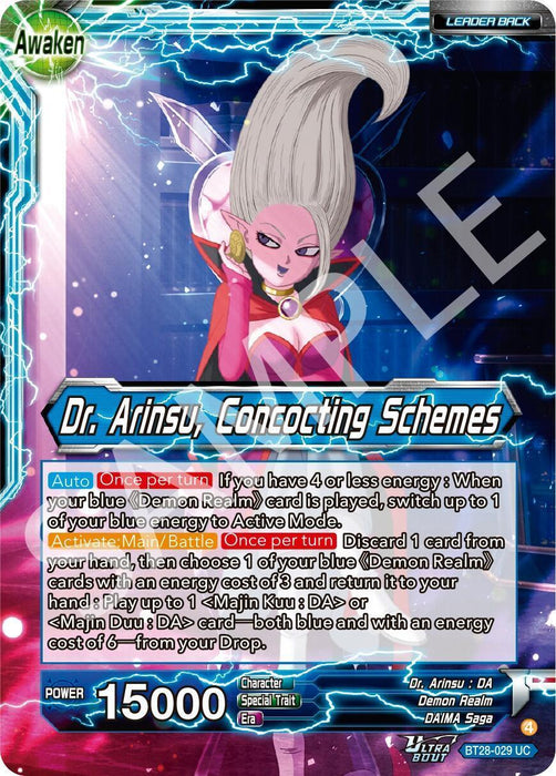 Dr. Arinsu // Dr. Arinsu, Concocting Schemes (BT28-029) [Prismatic Clash] - for just $0.20! 