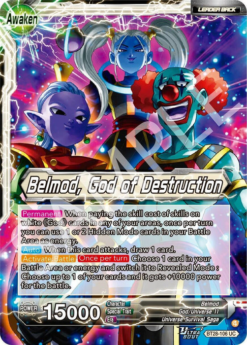Belmod // Belmod, God of Destruction (BT28-106) [Prismatic Clash] - for just $0.15! 