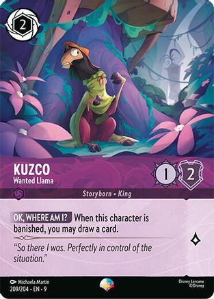 Kuzco - Wanted Llama (Epic) (209/204) - Fabled Holofoil - for just $1.45! 