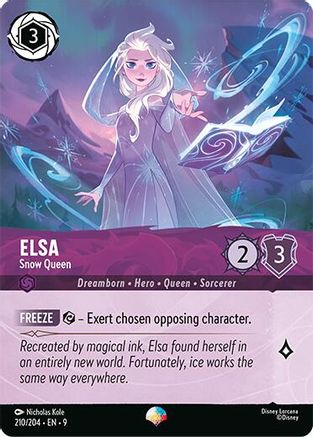 Elsa - Snow Queen (Epic) (210/204) - Fabled Holofoil - for just $10.14! 