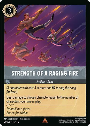 Strength of a Raging Fire (201/204) [Fabled] - for just $1.35! 