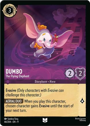 Dumbo - The Flying Elephant (46/204) - Fabled - for just $0.03! 