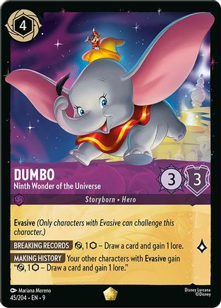 Dumbo - Ninth Wonder of the Universe (45/204) - Fabled Cold Foil - for just $14.21! 