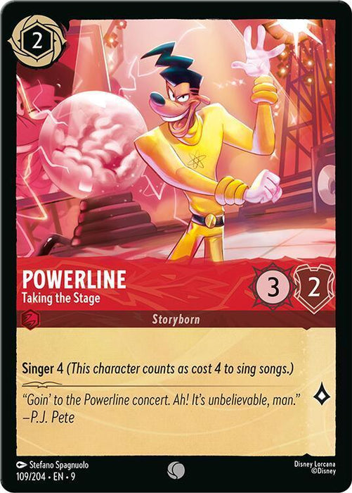 Powerline - Taking the Stage (109/204) [Fabled] - for just $0.10! 