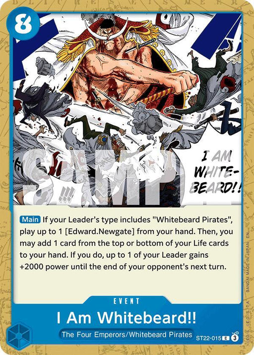 I Am Whitebeard!! [Starter Deck: Ace & Newgate] - for just $0.25! 
