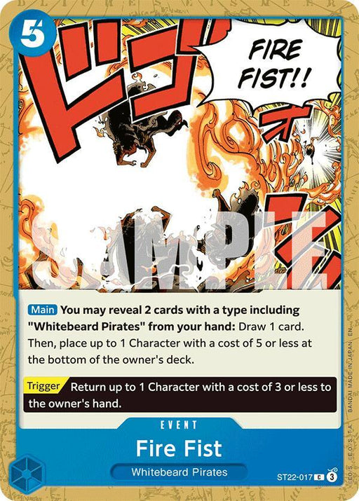 Fire Fist [Starter Deck: Ace & Newgate] - for just $0.10! 