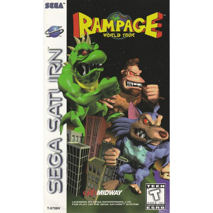 Rampage World Tour (Sega Saturn) - Just $0! Shop now at Retro Gaming of Denver