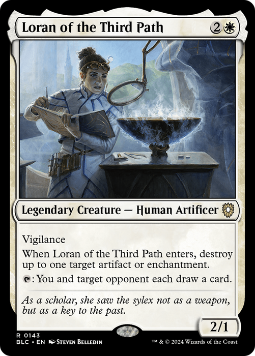 Loran of the Third Path (BLC-143) - Bloomburrow Commander - for just $1.31! 
