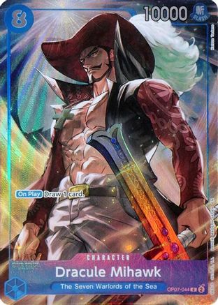 Dracule Mihawk (Seven Warlords of the Sea Binder Set) (OP07-044) - One Piece Promotion Cards Foil - for just $4.15! 