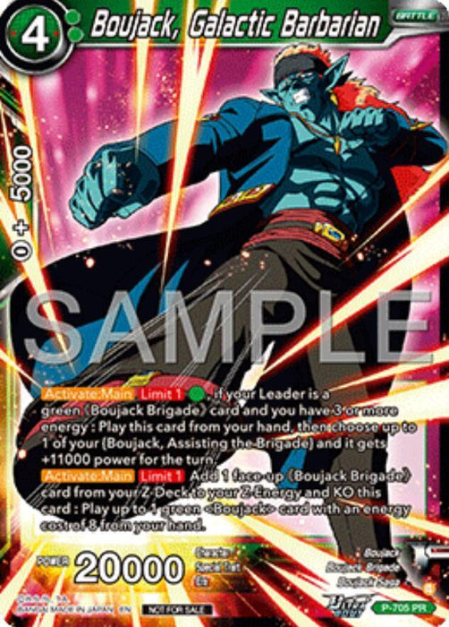 Boujack, Galactic Barbarian (Ultra-Bout Series Tournament Pack Vol.13) (P-705) [Tournament Promotion Cards] - for just $0.45! 