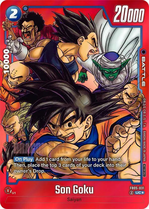 Son Goku (FB05-031) (Limited Pack MANGA Version 01) [Tournament and Championship Promos] - for just $56.35! 