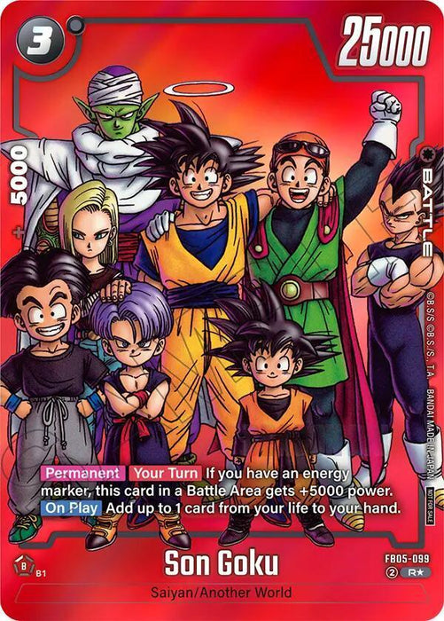 Son Goku (FB05-099) (Limited Pack MANGA Version 01) [Tournament and Championship Promos] - for just $91.25! 