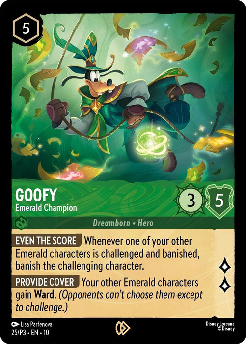 Goofy - Emerald Champion (25) [Promo Cards] - for just $6.15! 