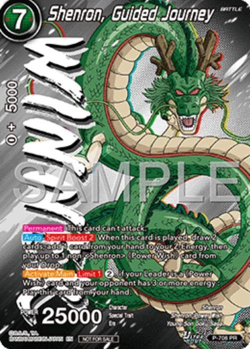 Shenron, Guided Journey (Ultra-Bout Series Tournament Pack Vol.13) (Winner) (P-708) [Tournament Promotion Cards] - for just $4.60! 