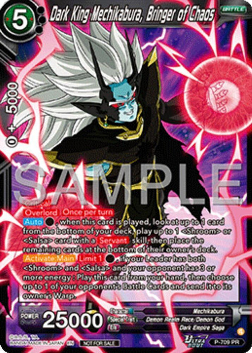 Dark King Mechikabura, Bringer of Chaos (Ultra-Bout Series Tournament Pack Vol.13) (P-709) [Tournament Promotion Cards] - for just $1.10! 