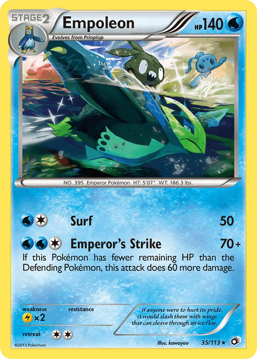 Empoleon (35/113) [Black & White: Legendary Treasures] - for just $2.35! 