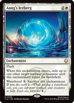 Aang's Iceberg (TLA-005) - Avatar: The Last Airbender Foil - for just $0.15! 