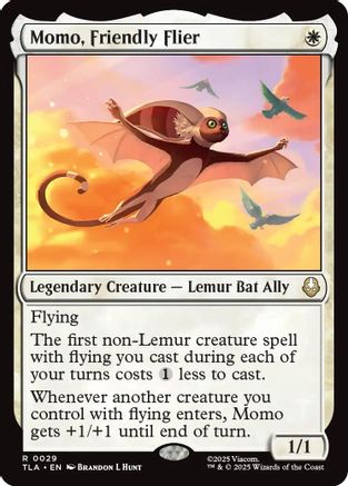 Momo, Friendly Flier (TLA-029) - Avatar: The Last Airbender - for just $0.13! 