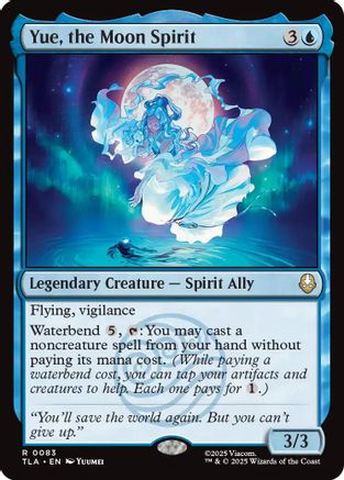 Yue, the Moon Spirit (TLA-083) - Avatar: The Last Airbender - for just $0.09! 