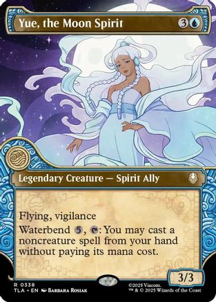 Yue, the Moon Spirit (Showcase) (TLA-338) - Avatar: The Last Airbender Foil - for just $0.53! 