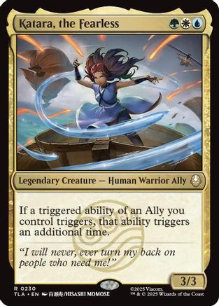 Katara, the Fearless (TLA-230) - Avatar: The Last Airbender - for just $0.19! 