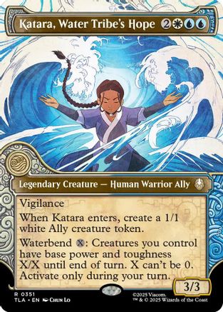 Katara, Water Tribe's Hope (Showcase) (TLA-351) - Avatar: The Last Airbender - for just $0.52! 