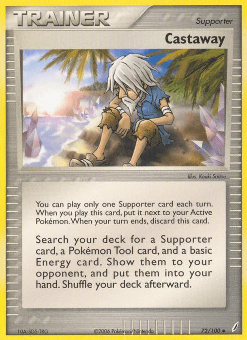 Castaway (72/100) [EX: Crystal Guardians] - for just $1.75! 