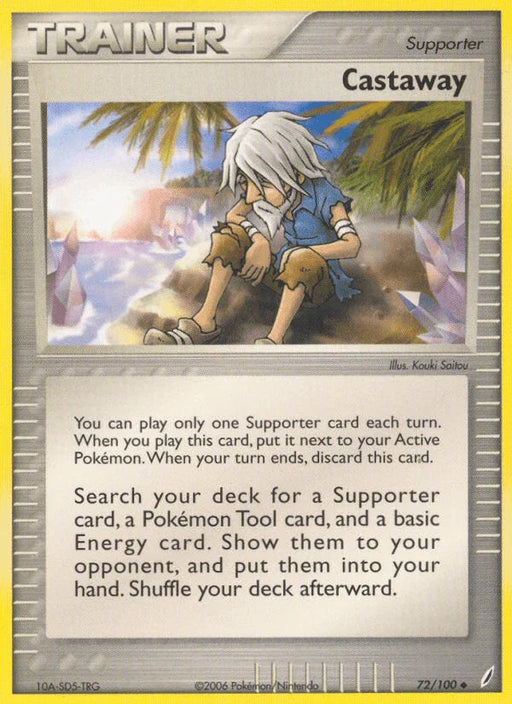 Castaway (72/100) [EX: Crystal Guardians] - for just $1.85! 