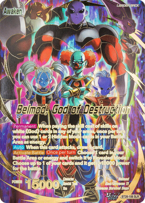 Belmod // Belmod, God of Destruction (SLR) (BT28-106) [Prismatic Clash] - for just $19.75! 