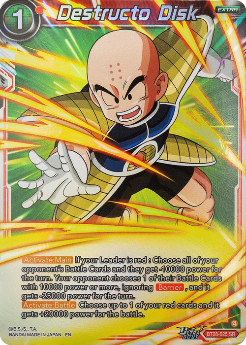 Destructo Disk (BT28-025) [Prismatic Clash] - for just $0.50! 