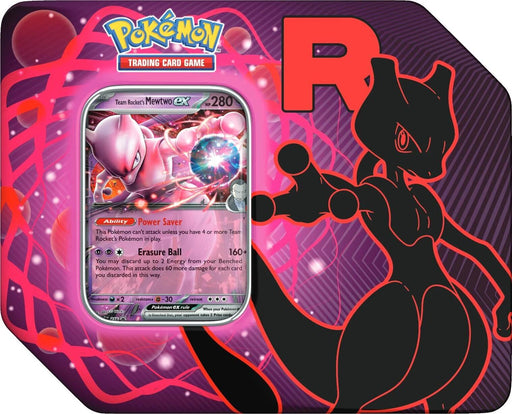 Team Rocket Tin [Team Rocket's Mewtwo ex] [MCAP] - for just $39.99! 