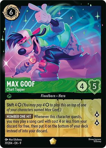 Max Goof - Chart Topper (77/204) [Fabled] - for just $2.40! 