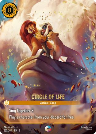 Circle of Life (Enchanted) (225/204) - Fabled Holofoil - for just $102.02! 