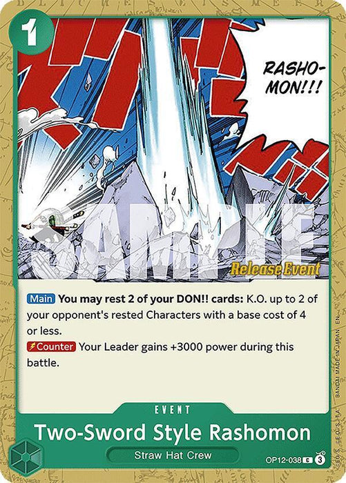 Two-Sword Style Rashomon [Legacy of the Master Release Event Cards] - for just $0.25! 