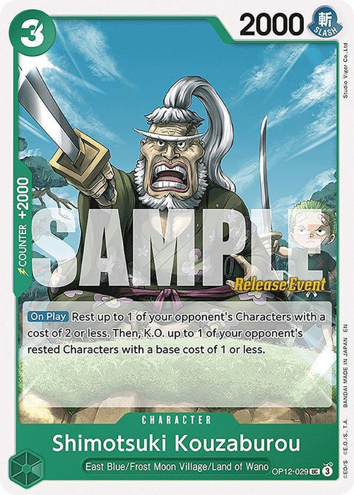 Shimotsuki Kouzaburou [Legacy of the Master Release Event Cards] - for just $2.35! 