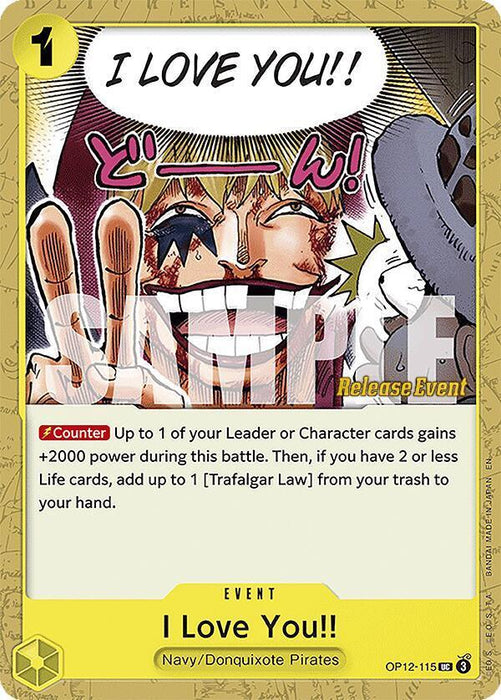 I Love You!! [Legacy of the Master Release Event Cards] - for just $3.40! 