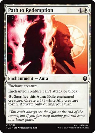 Path to Redemption (TLA-031) - Avatar: The Last Airbender Foil - for just $0.05! 