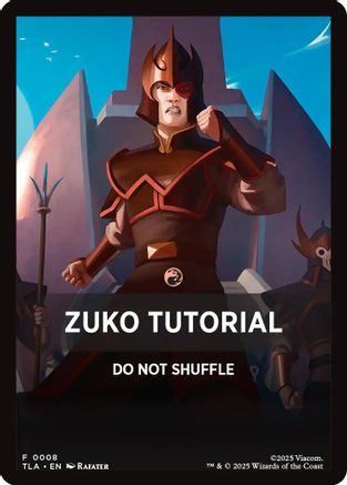 Zuko Tutorial Theme Card (TLA-008) - Avatar: The Last Airbender: Eternal-Legal - for just $0.07! 