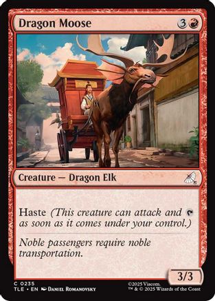 Dragon Moose (0235) (TLE-235) - Avatar: The Last Airbender: Eternal-Legal Foil - for just $0.08! 