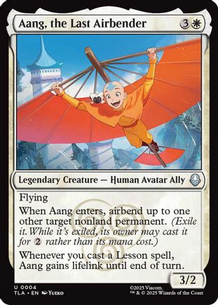 Aang, the Last Airbender (TLA-004) - Avatar: The Last Airbender - for just $0.07! 