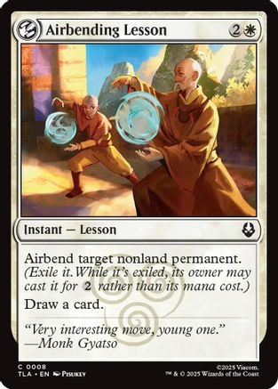 Airbending Lesson (TLA-008) - Avatar: The Last Airbender - for just $0.06! 