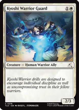 Kyoshi Warrior Guard (TLE-216) - Avatar: The Last Airbender: Eternal-Legal - for just $0.03! 