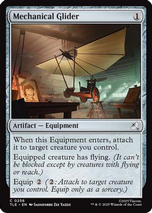 Mechanical Glider (TLE-256) - Avatar: The Last Airbender: Eternal-Legal Foil - for just $0.08! 