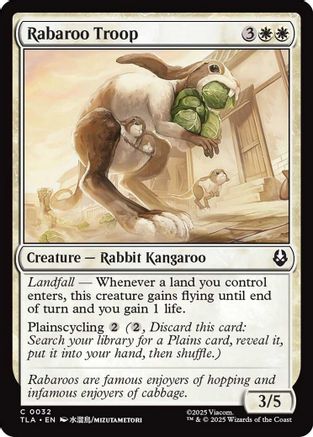Rabaroo Troop (TLA-032) - Avatar: The Last Airbender Foil - for just $0.04! 