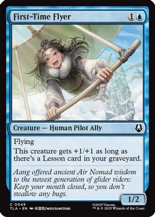 First-Time Flyer (TLA-049) - Avatar: The Last Airbender Foil - for just $0.04! 