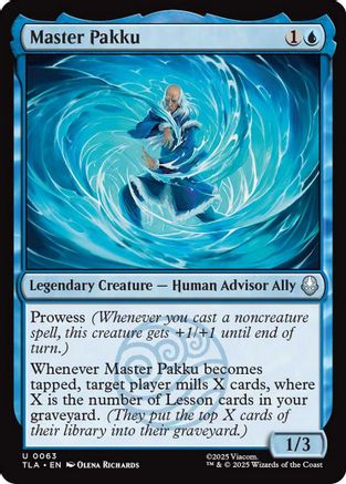 Master Pakku (TLA-063) - Avatar: The Last Airbender Foil - for just $0.06! 