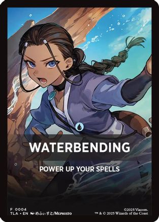 Waterbending Theme Card (TLA-004) - Avatar: The Last Airbender - for just $0.14! 