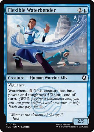 Flexible Waterbender (TLA-050) - Avatar: The Last Airbender Foil - for just $0.02! 