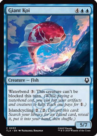 Giant Koi (TLA-053) - Avatar: The Last Airbender Foil - for just $0.04! 
